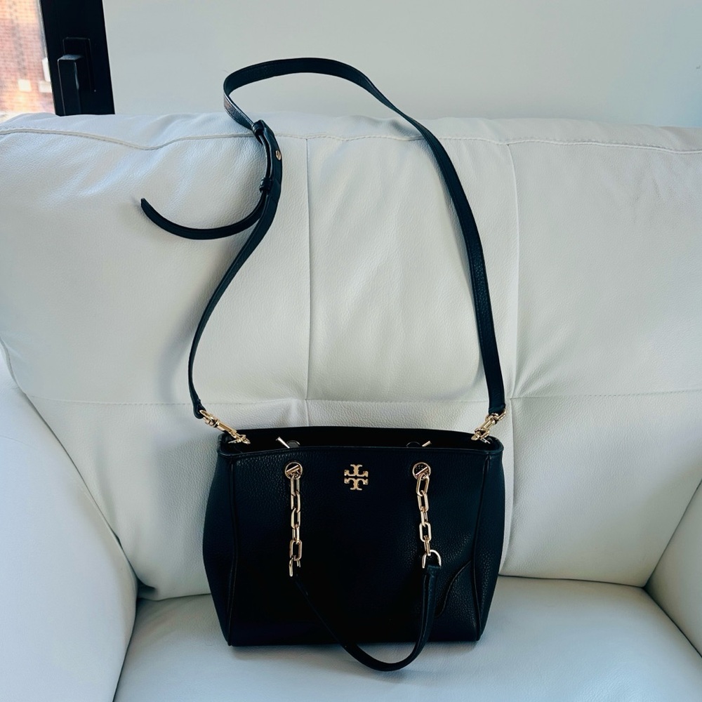 Tory Burch Black Leather Bag